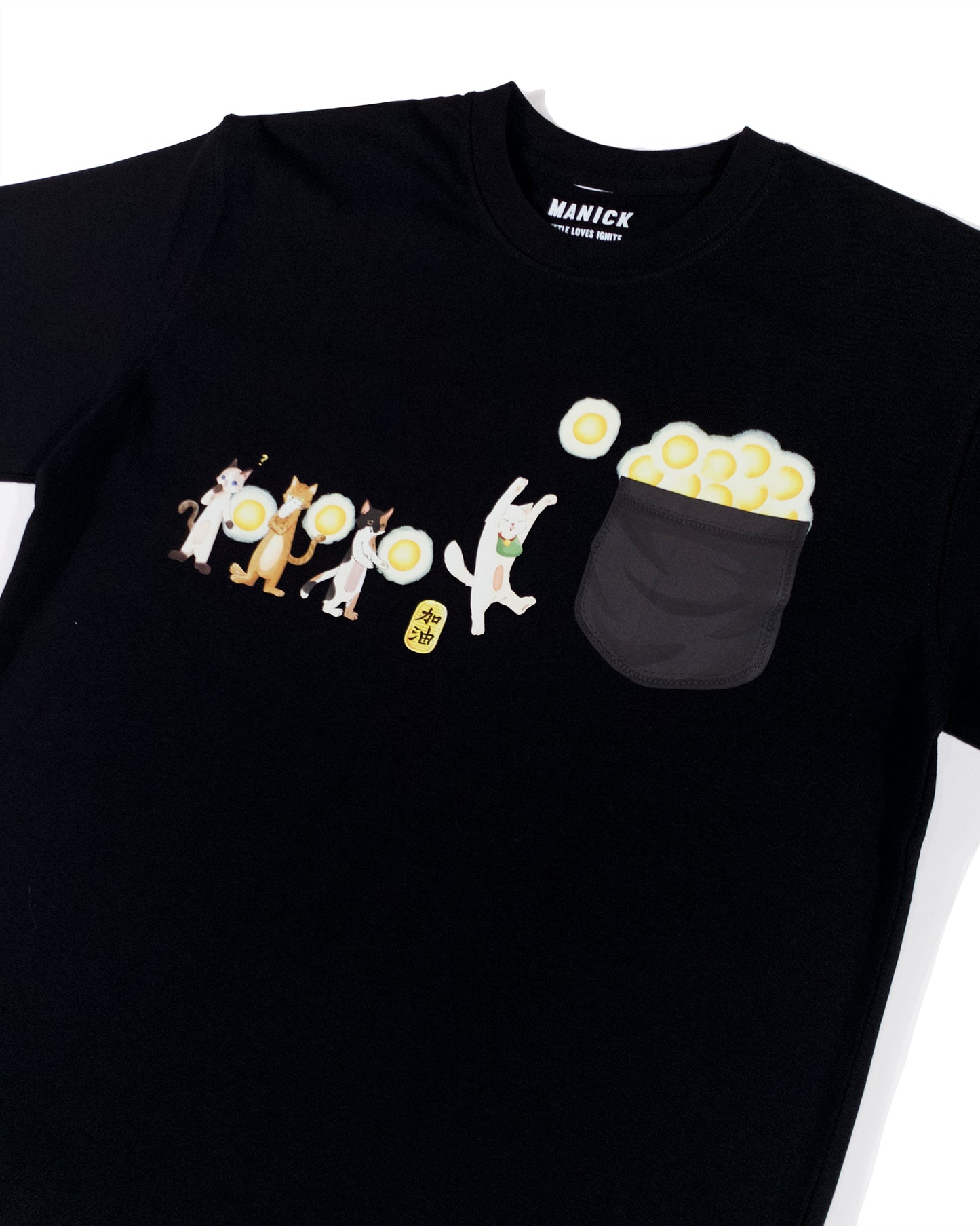 Little Loves Ignite 貓圖案Tee