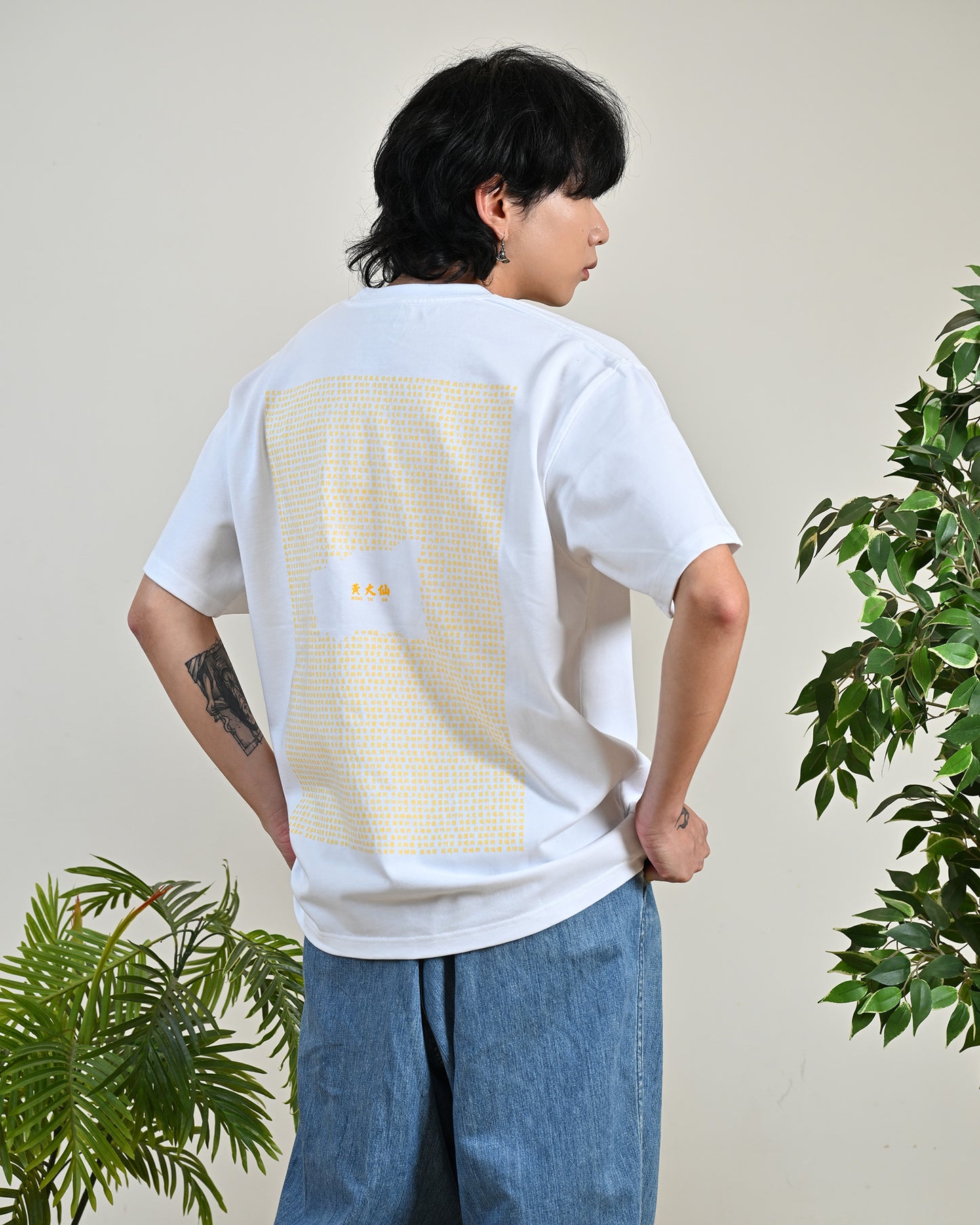 香港十八區圖案Tee (黃大仙)