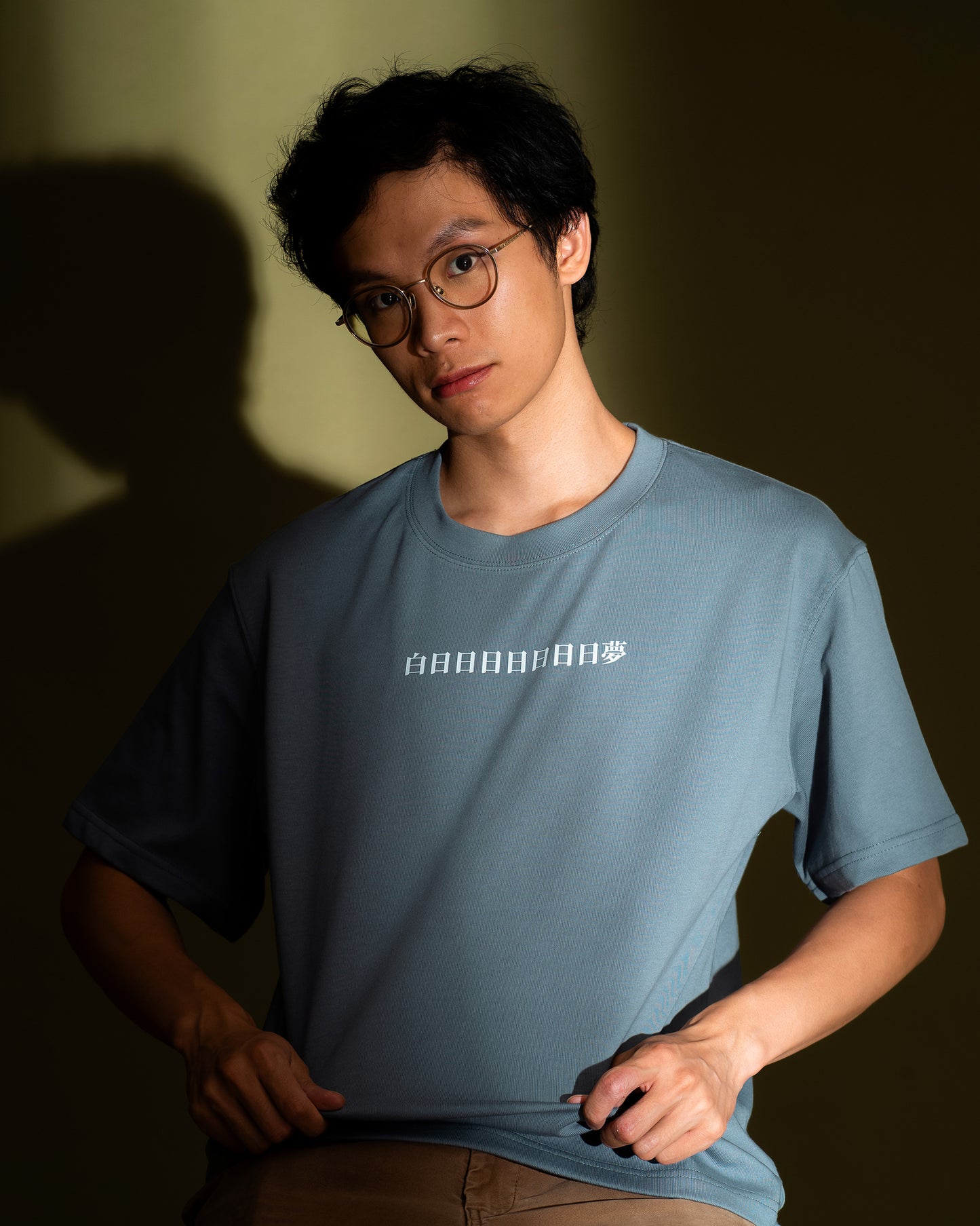 十八區菲林重曝圖案Tee (灣仔.摩天大廈)