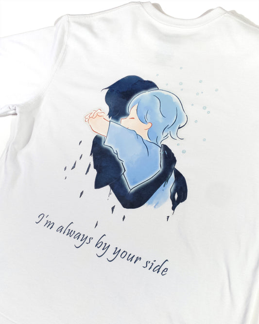 By Your Side 圖案Tee