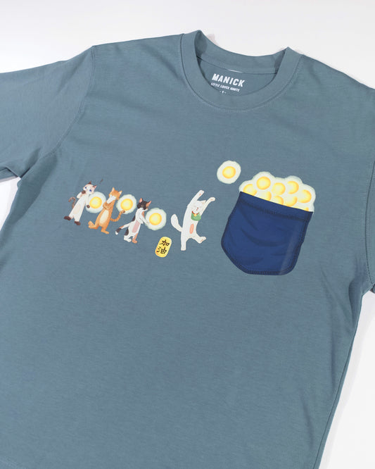 Little Loves Ignite 貓圖案Tee