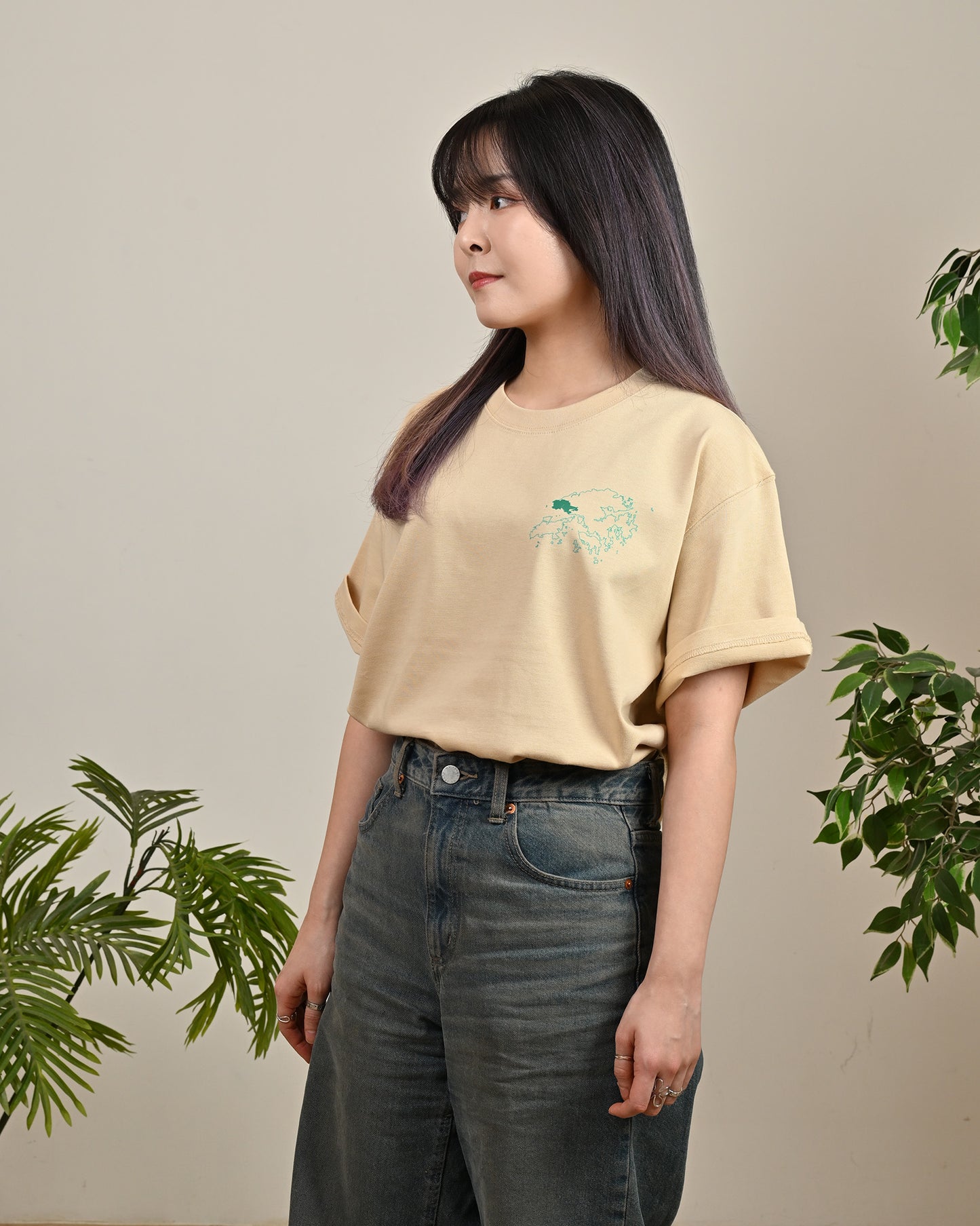 香港十八區圖案Tee (屯門)