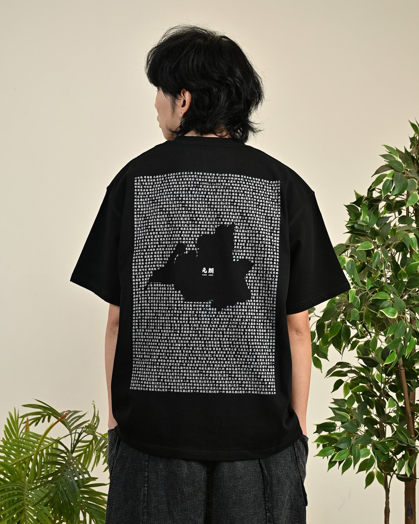 香港十八區圖案Tee (元朗)