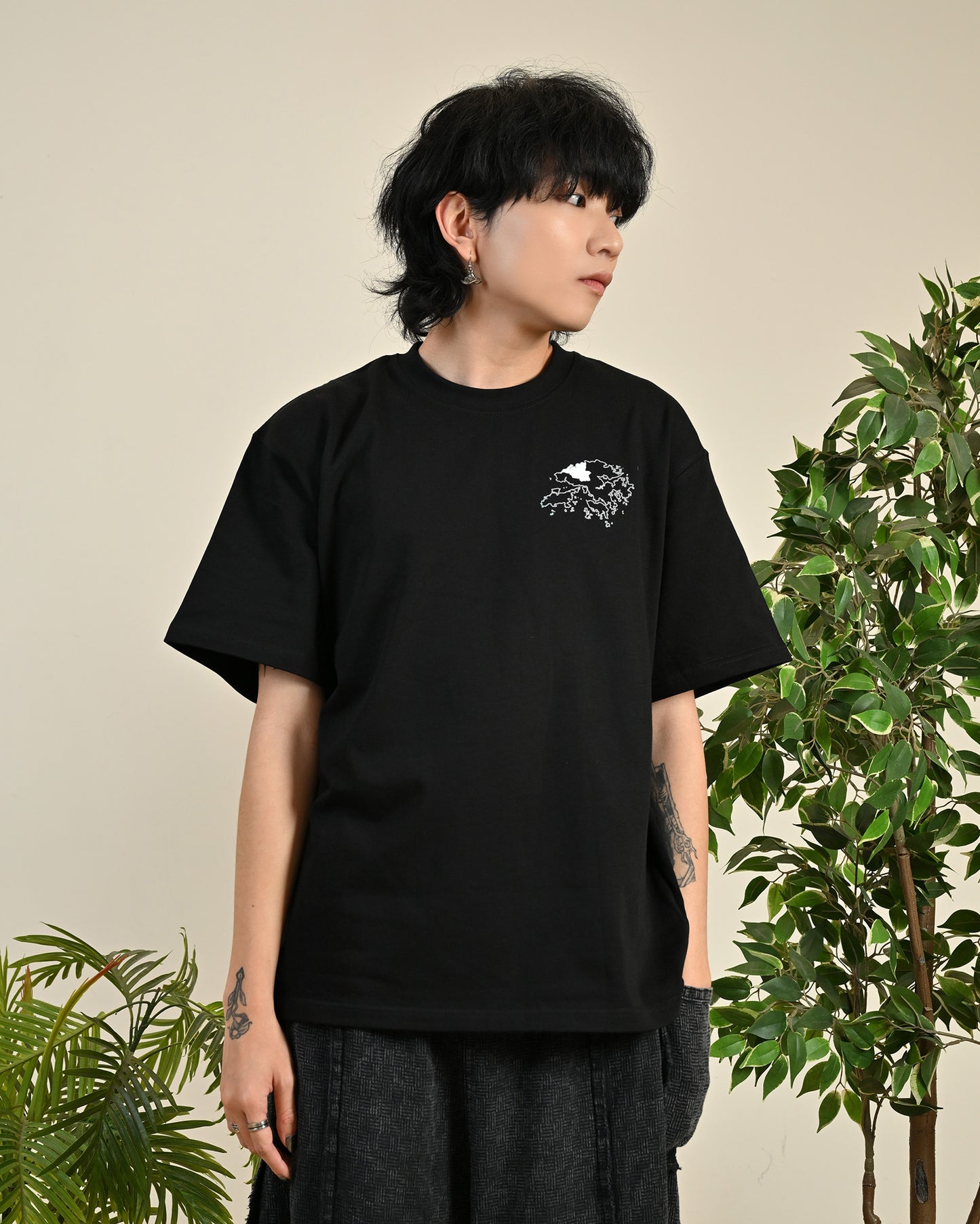 香港十八區圖案Tee (元朗)