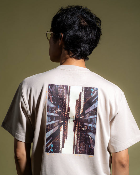 十八區菲林重曝圖案Tee (觀塘．工業中心)