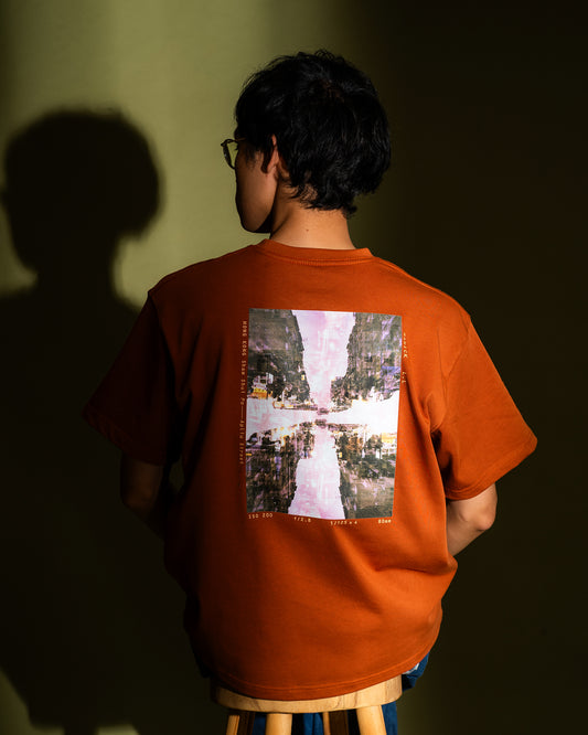 十八區菲林重曝圖案Tee (深水埗．鴨寮街)